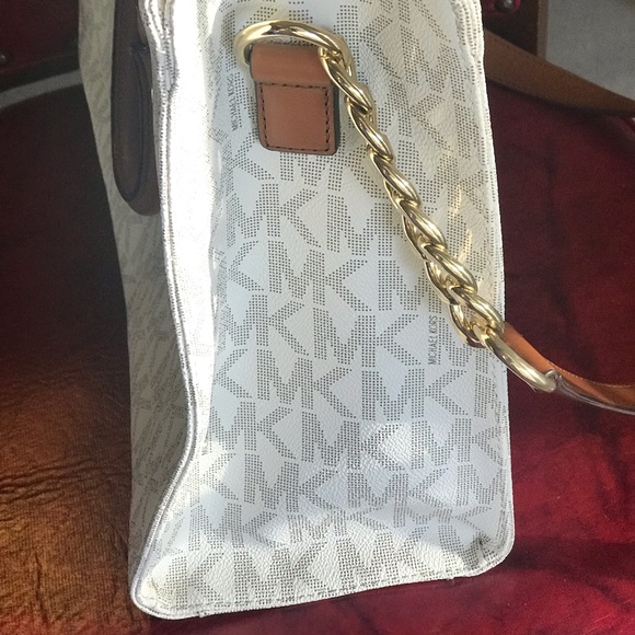 MK Hamilton large signature MK east west tote - Picture 3 of 7